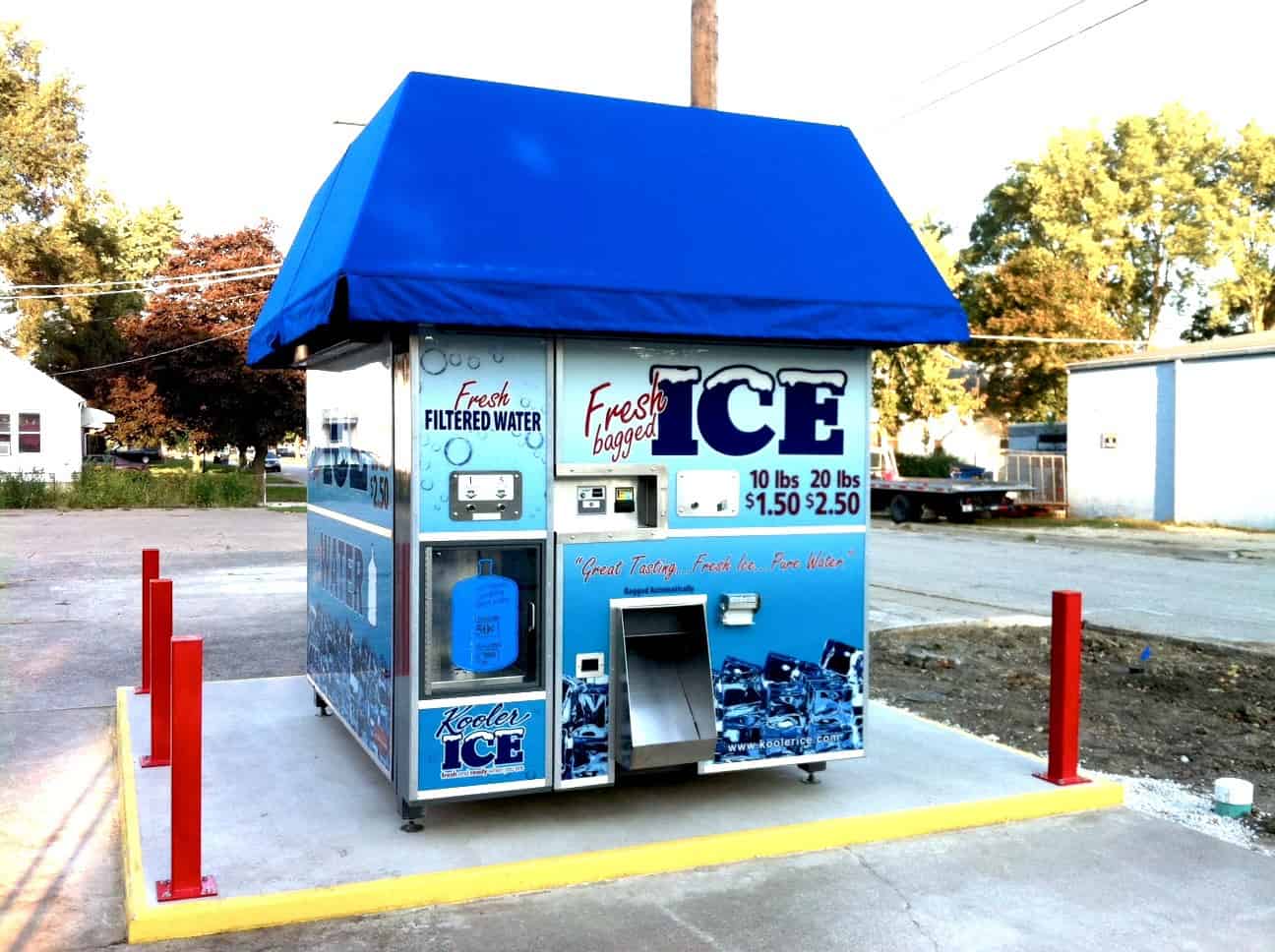 Innovation on Ice Exploring Kooler Ice Vending Machines for Sale